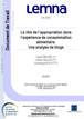 Le rôle de l'appropriation dans l'expérience de consommation alimentaire. Une analyse de blogs