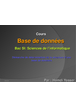 Cours de base de données