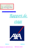 Rapport de stage Axa