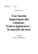 Une facette importante des relations franco-japonaises : le marché du luxe