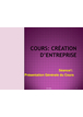 Cours de création d'entreprise