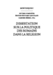 Montesquieu - Dissertation sur la politique des romains dans la religion