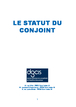 Le statut du conjoint