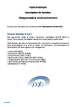 Responsable environnement  (description de fonction)