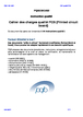 Cahier des charges qualité PCB (Printed circuit board)  (instruction qualité 1)