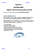 Rapport IQC (Incoming quality control)  (instruction qualité 2)