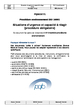 Situations d'urgence et capacité à réagir (Procédure obligatoire)  (procédure environnement)