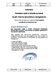 Audit interne (Procédure obligatoire)  (procédure et instruction SST)
