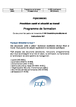 Programme de formation  (procédure et instruction SST)