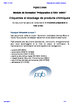 Etiquettes et stockage de produits chimiques  (préparation à l'ISO 14 001)