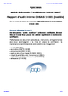 Rapport d'audit interne OHSAS 18 001 (modèle)  (audit interne OHSAS 18 001)