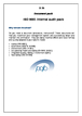 ISO 9001 internal audit pack