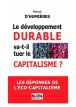 Le développement durable va-t-il tuer le capitalisme ?