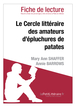 Le Cercle littéraire des amateurs d'épluchures de patates de Mary Ann Shaffer et Annie Barrows (Fiche de lecture)