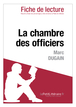 La chambre des officiers de Marc Dugain (Fiche de lecture)