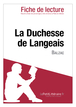 La Duchesse de Langeais de Balzac (Fiche de lecture)