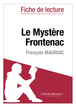 Le Mystère Frontenac de François Mauriac (Fiche de lecture)