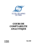 Comptabilité analytique