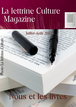 La lettrine Culture le magazine littéraire - Juillet-Aout 2012