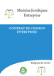 Modèle de CESSION de parts de société (rédigé par des avocats)