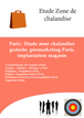 Paris : Etude zone chalandise gratuite, geomarketing Paris , implantation magasin 