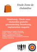 Strasbourg : Etude zone chalandise gratuite, geomarketing Strasbourg , implantation magasin 