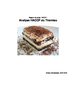 Analyse HACCP du Tiramisu