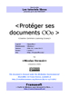 Protéger ses documents Openoffice