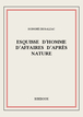 Esquisse d'homme d'affaires d'après nature de Honoré de Balzac