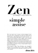Zen simple assise ebook