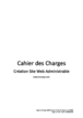 Creer un site E-commerce : cahier des charges