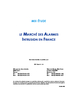 Le Marché des Alarmes Intrusion en France (juillet 2008)