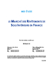 Le Marché des Revêtements de Sols Intérieurs en France (août 2009)