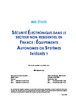 Sécurité Électronique dans le Secteur Non-Résidentiel en France Evolution des Stratégies (juin 2009)