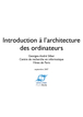 Introduction à l’architecture des ordinateurs