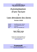 Automatisation d'une Facture - Liste déroulante de clients - OpenOffice - Tutoriel