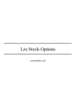 Les Stock-options