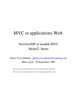 MVC et applications Web : Servlets/JSP et modèle MVC Model2, Struts