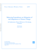 Balancing Expenditures on Mitigation of and Adaptation to Climate Change