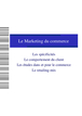 Le marketing du commerce