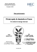 Cleantechs et Private Equity en France